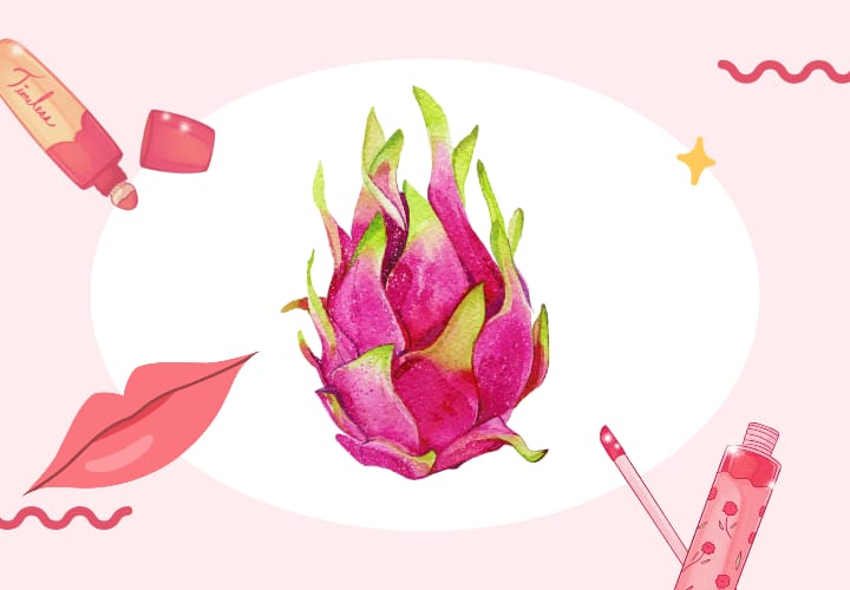 Beauty Benefits of Dragon Fruit for Lips